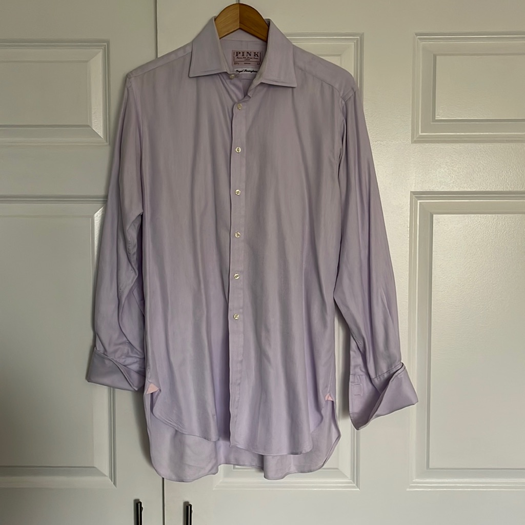 Thomas A Pink Men’s Dress Shirt
